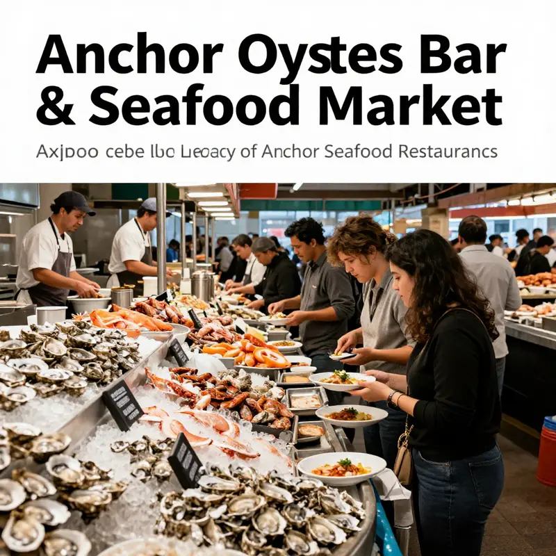 Diners enjoying fresh seafood dishes at Anchor Seafood & Grill in Lytle, Texas.