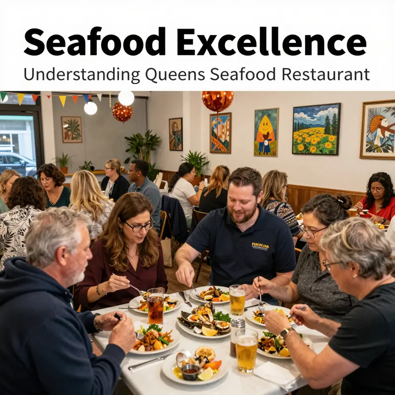 Fresh and innovative seafood dishes crafted at Queens Seafood Restaurant.