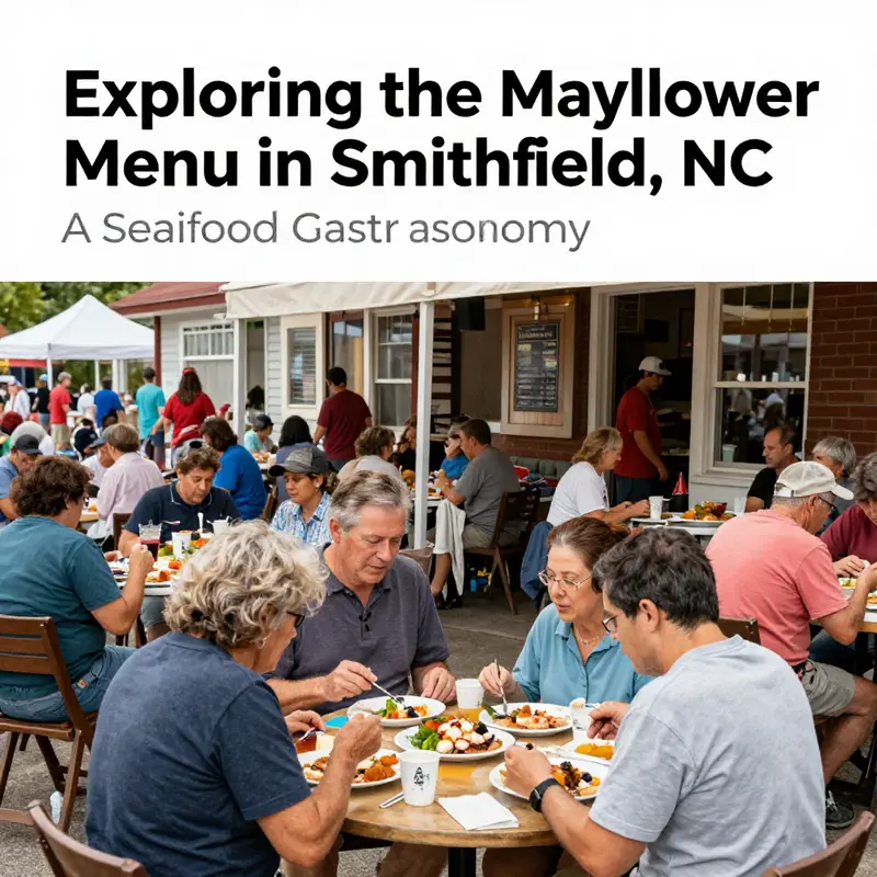 A feast of seafood from Mayflower, showcasing a variety of dishes available on the new menu.