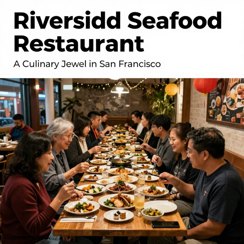An exquisite seafood dish showcasing the culinary elegance of Riverside Seafood Restaurant.