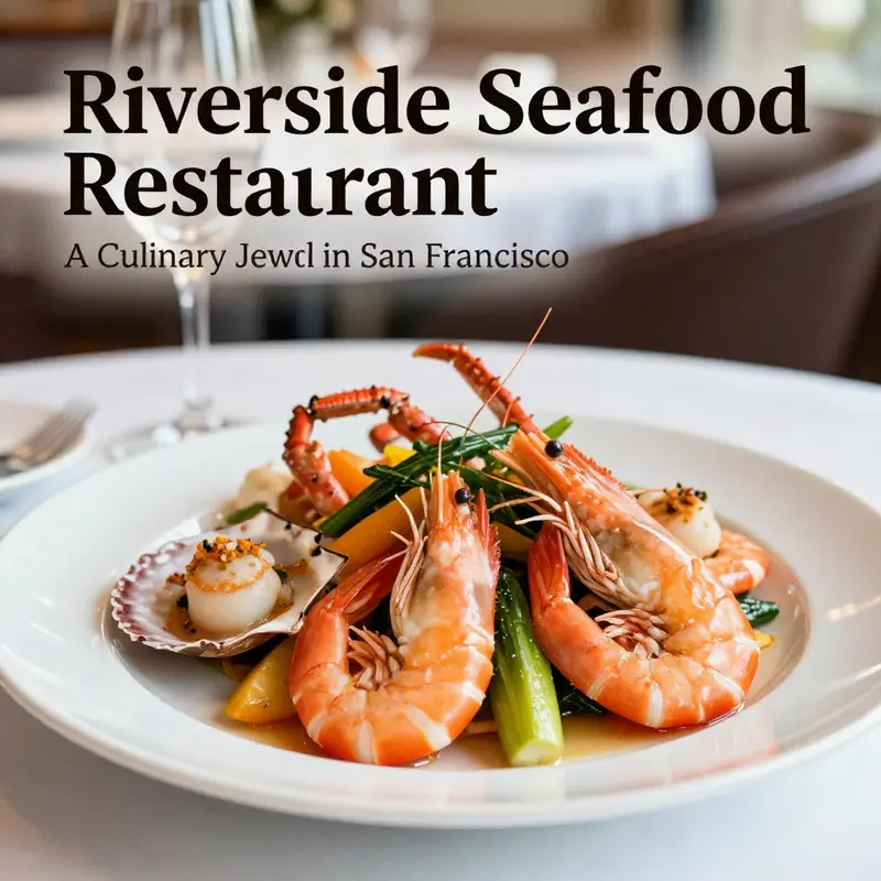 An exquisite seafood dish showcasing the culinary elegance of Riverside Seafood Restaurant.