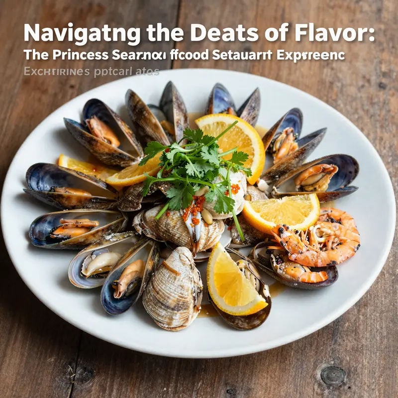 A vibrant seafood dish showcasing the culinary artistry at Princess Seafood Restaurant.