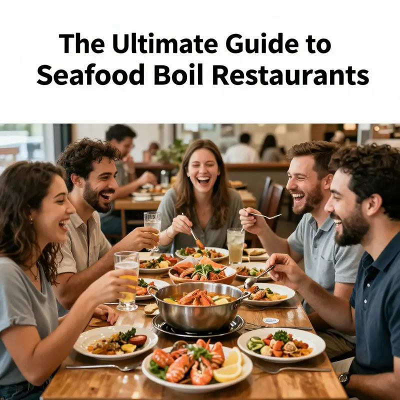 A delightful seafood boil spread showcasing popular items that provide a communal dining experience.