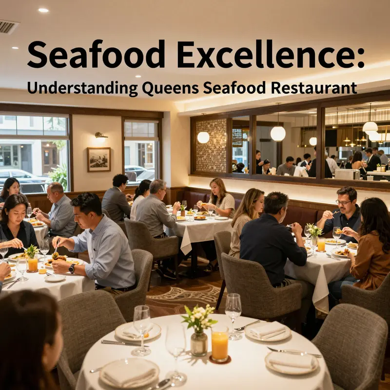 Fresh and innovative seafood dishes crafted at Queens Seafood Restaurant.