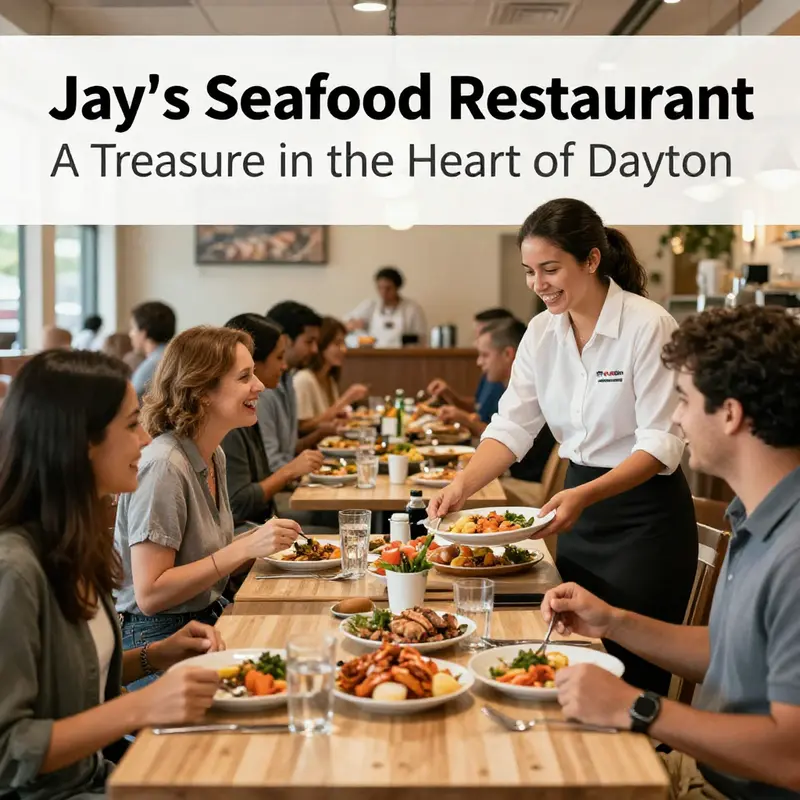 The inviting interior of Jay’s Seafood Restaurant, reflecting its no-frills, homely charm.