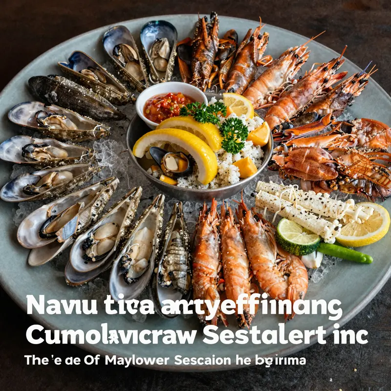 An array of exquisite seafood dishes that exemplify the culinary offerings at Mayflower Seafood Restaurant.
