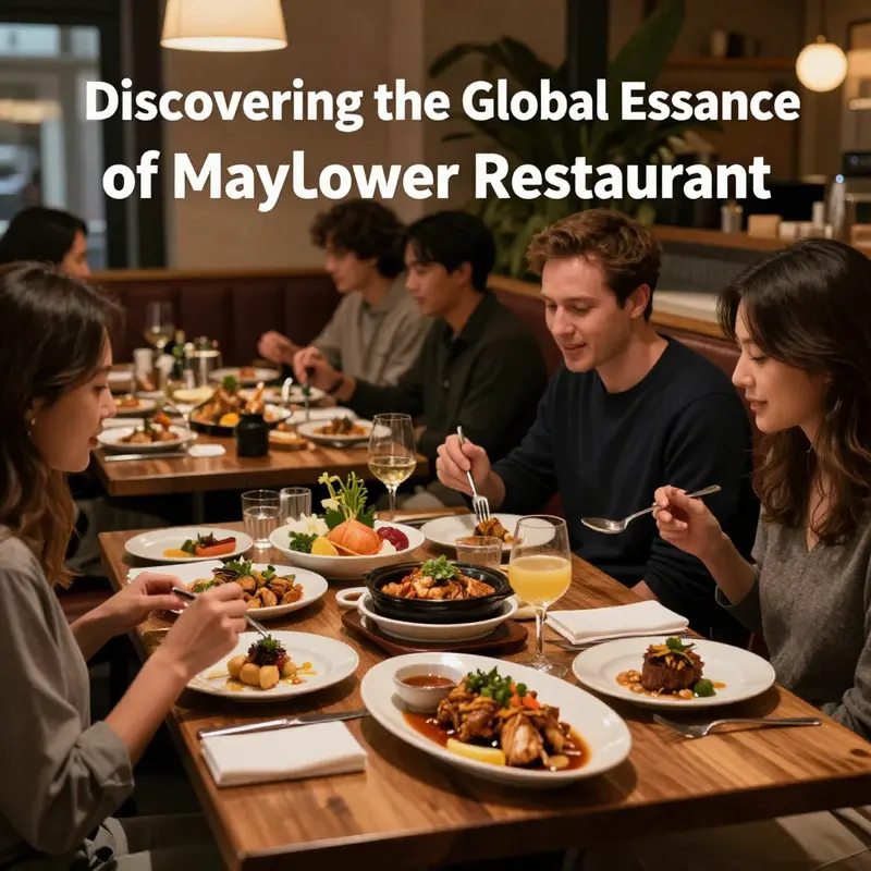 The modern and inviting interior of Mayflower Restaurant in Milpitas, California.