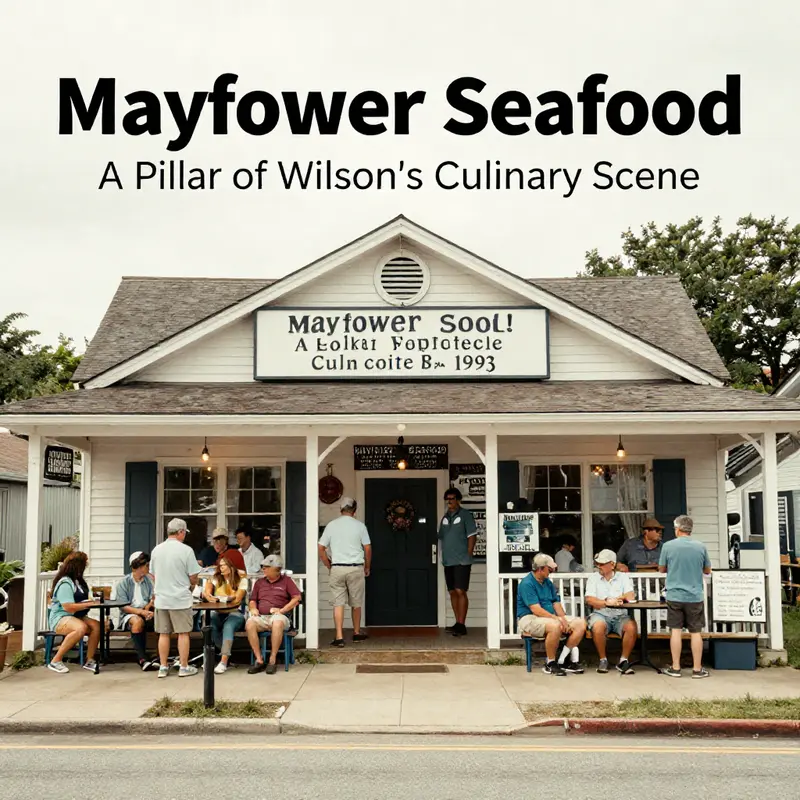 An array of delectable seafood dishes showcasing Mayflower’s diverse menu.