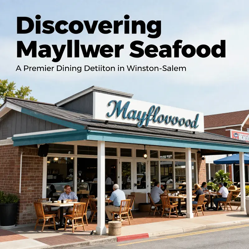 Photo of the exterior of Mayflower Seafood Restaurant, showcasing its inviting entrance.