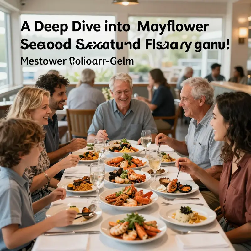 An enticing seafood platter showcasing the variety available at Mayflower Seafood Restaurant.