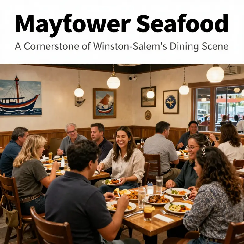 A stunning seafood platter representing the extensive menu offerings at Mayflower Seafood.