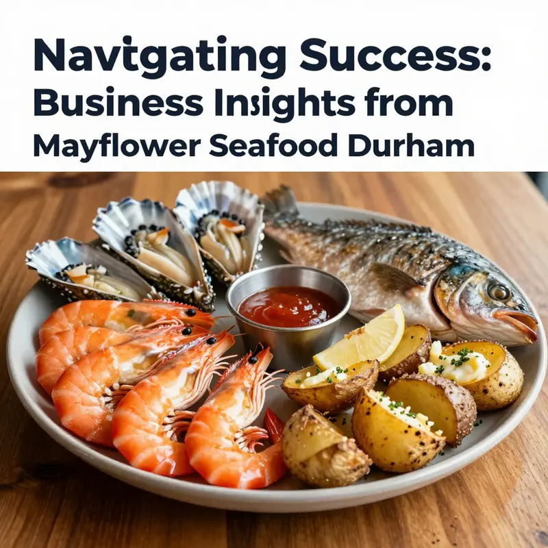 An enticing seafood platter representing the diverse menu at Mayflower Seafood Durham.