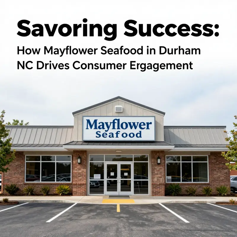 Diners enjoy a selection of seafood at Mayflower, highlighting the popular dishes that drive consumer preferences.
