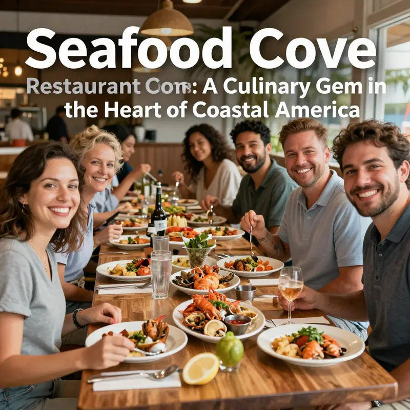 Map showcasing the various Seafood Cove locations across California.