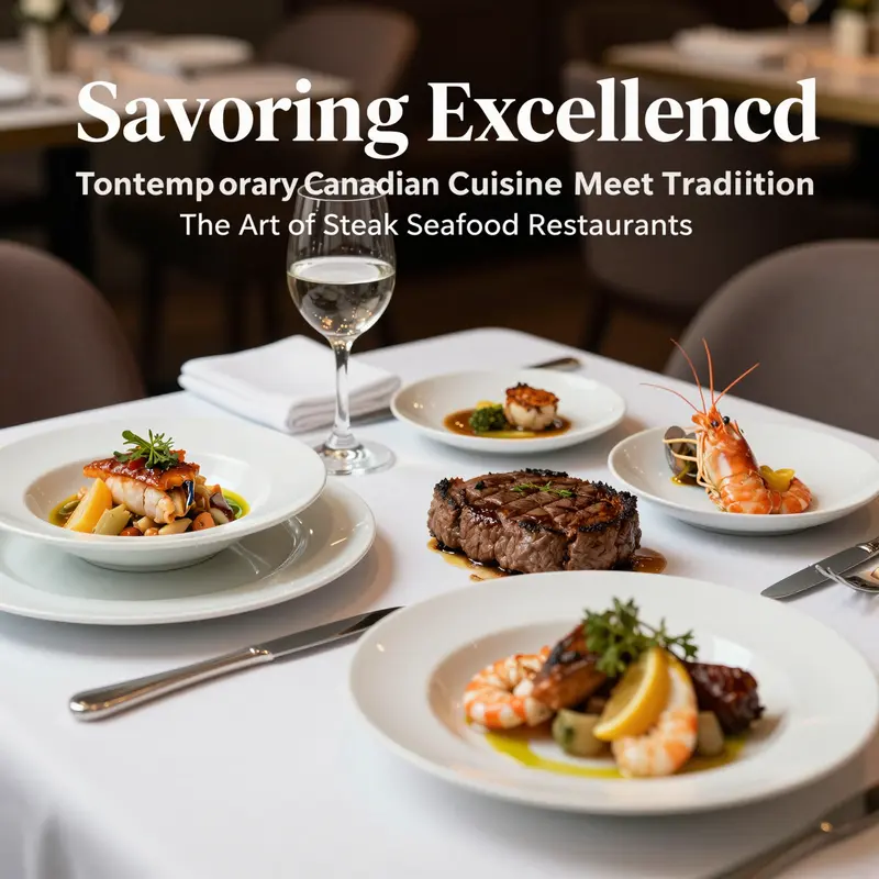 An exquisite dining setup showcases Admiral’s Steak & Seafood’s commitment to quality and ambiance.