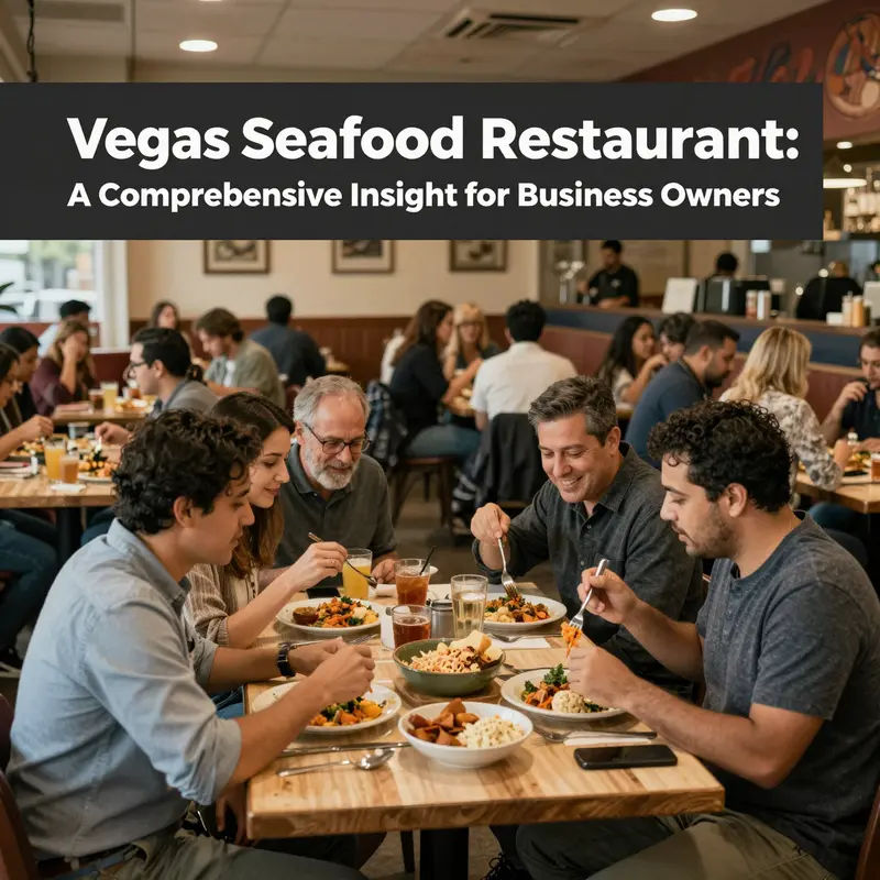 An enticing selection of dishes showcasing the culinary diversity available at Vegas Seafood Restaurant.