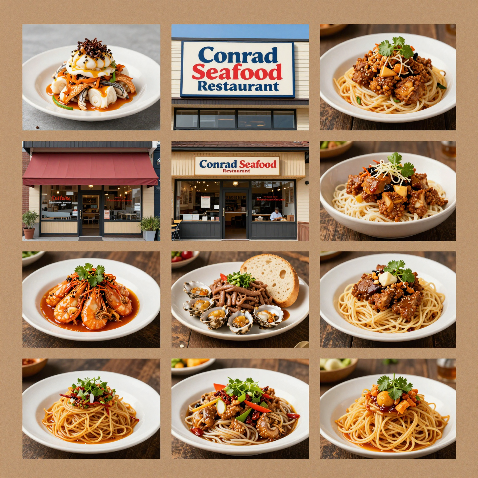 A timeline of Conrad Seafood Restaurant's evolution, showcasing its key milestones and community involvement.