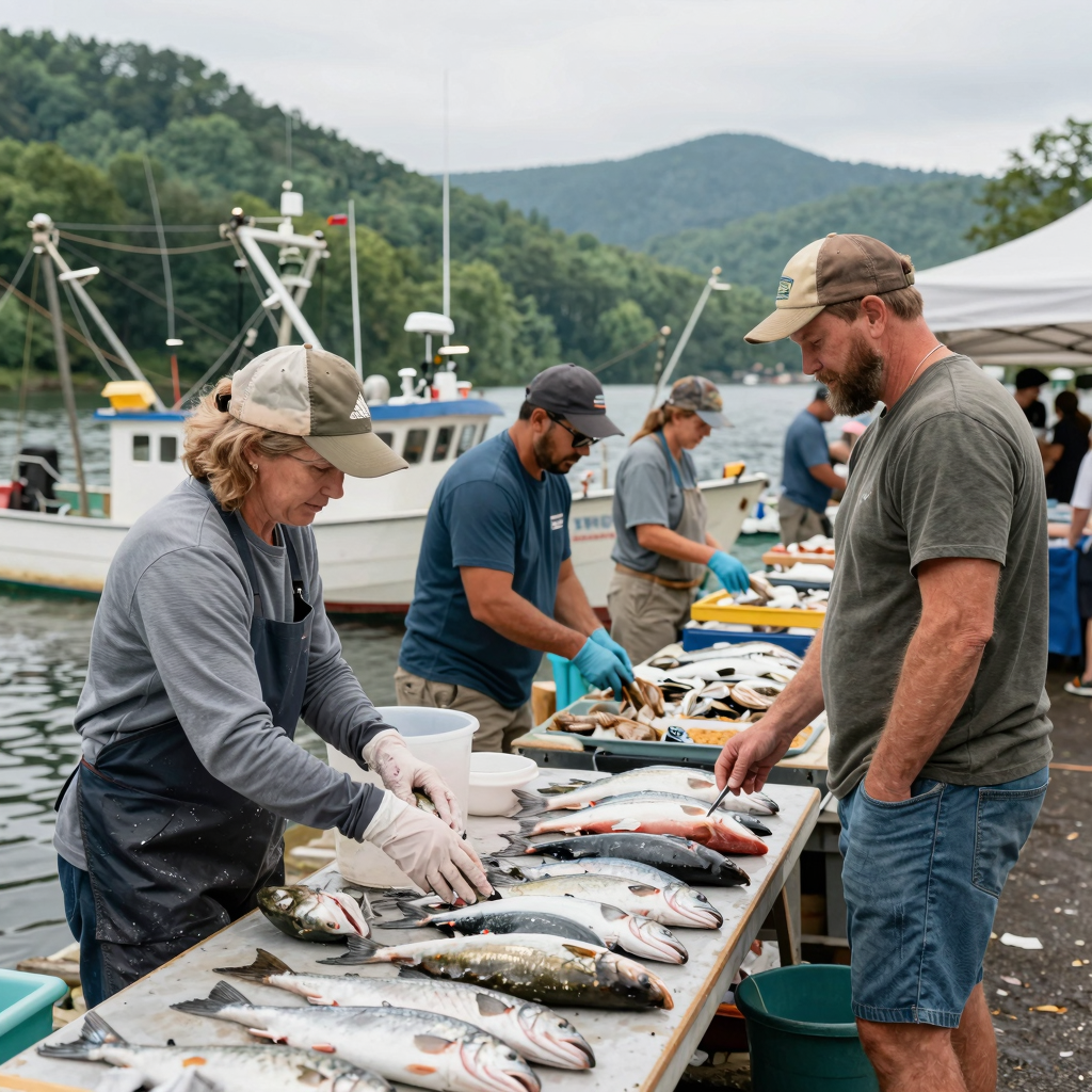 Local Seafood Sourcing in Dahlonega