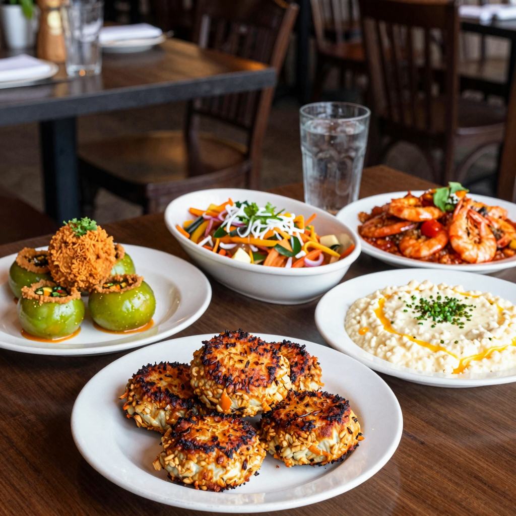 Signature Dishes from Harry's Seafood Restaurant