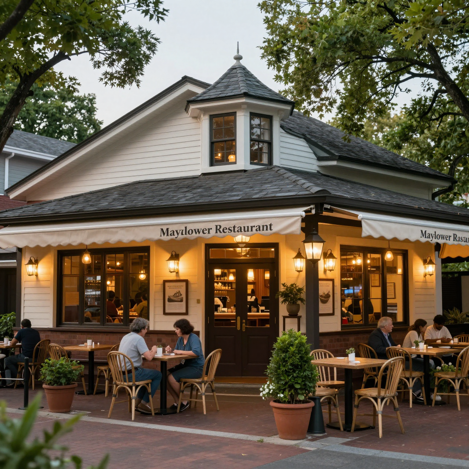 Mayflower Restaurant Exterior