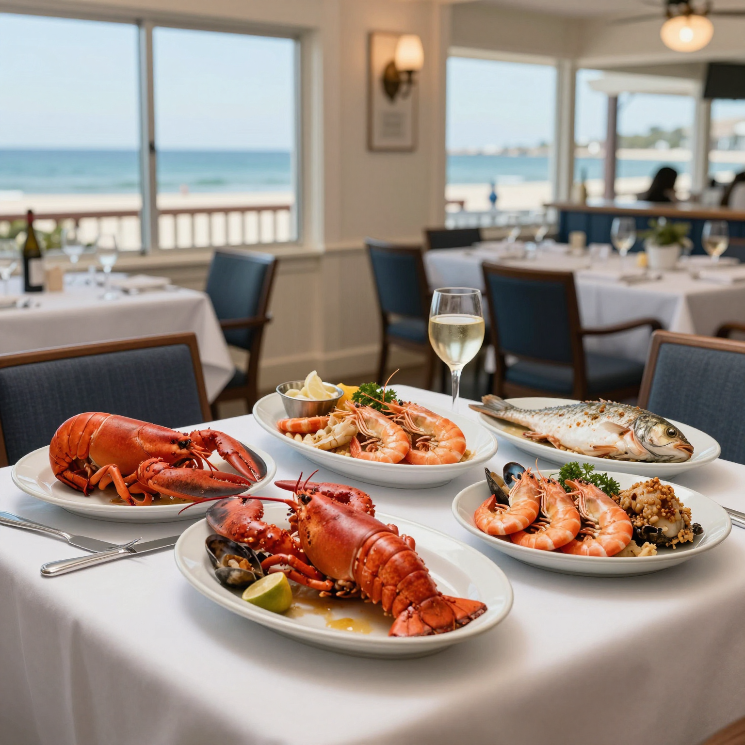 Newport Seafood Restaurant interior