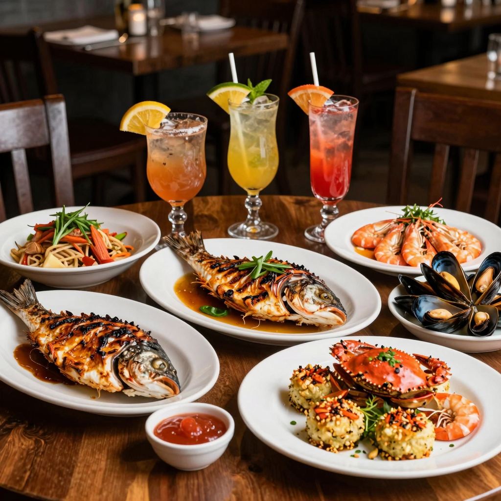 Local Seafood Dishes