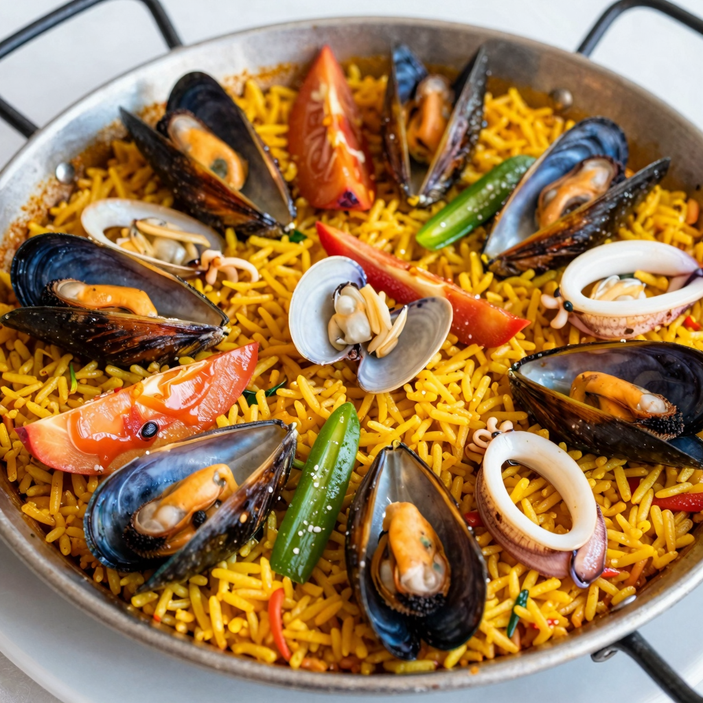 Seafood Paella