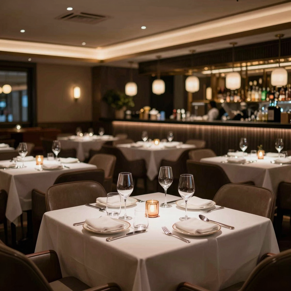Gojo Steakhouse Dining Setup