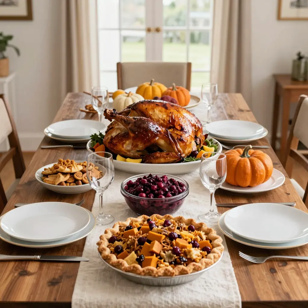 Thanksgiving Dinner Arrangement