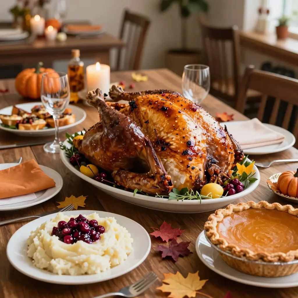 Thanksgiving Dinner Setting