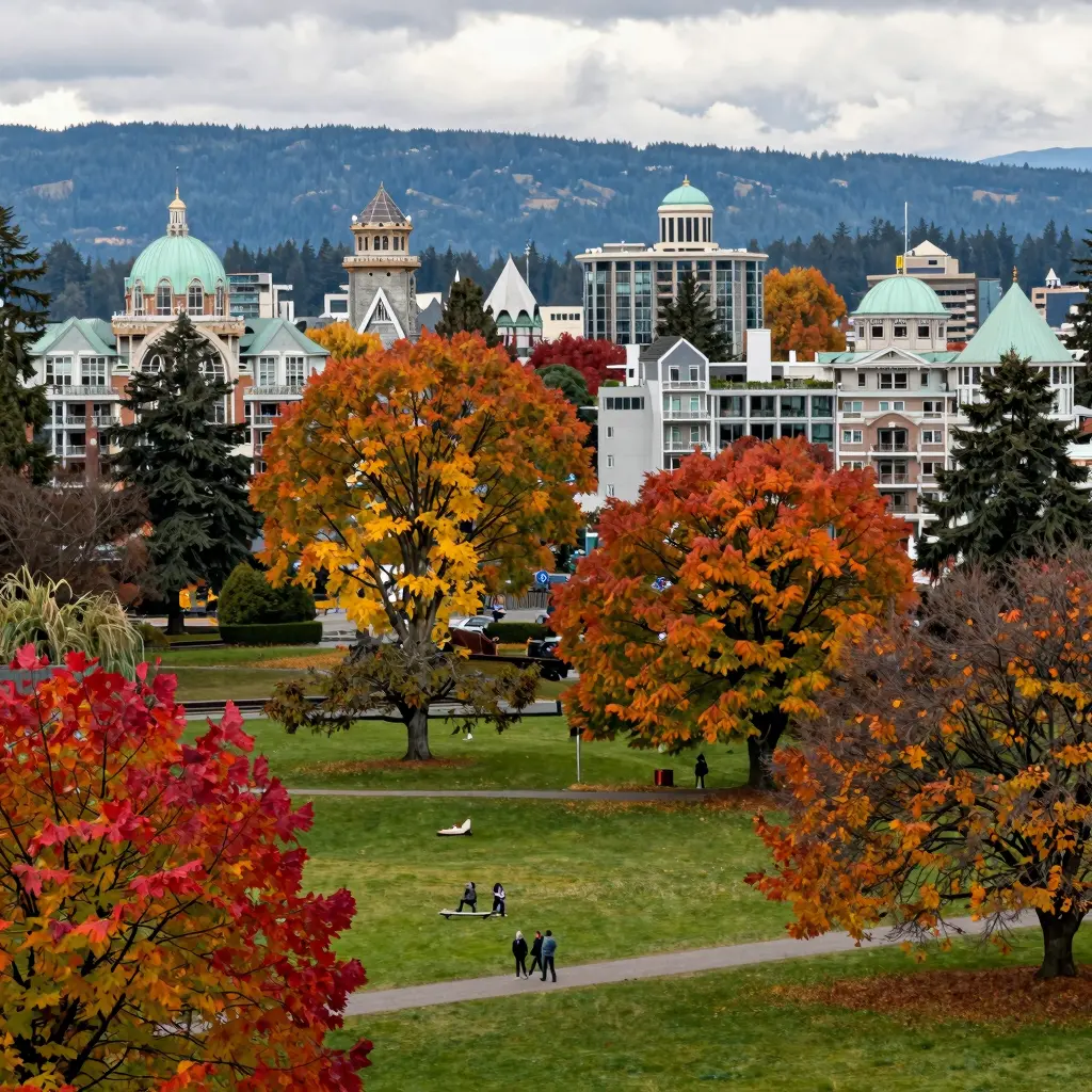 Victoria, BC in Fall