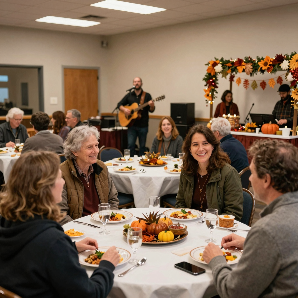 Thanksgiving Event Scene
