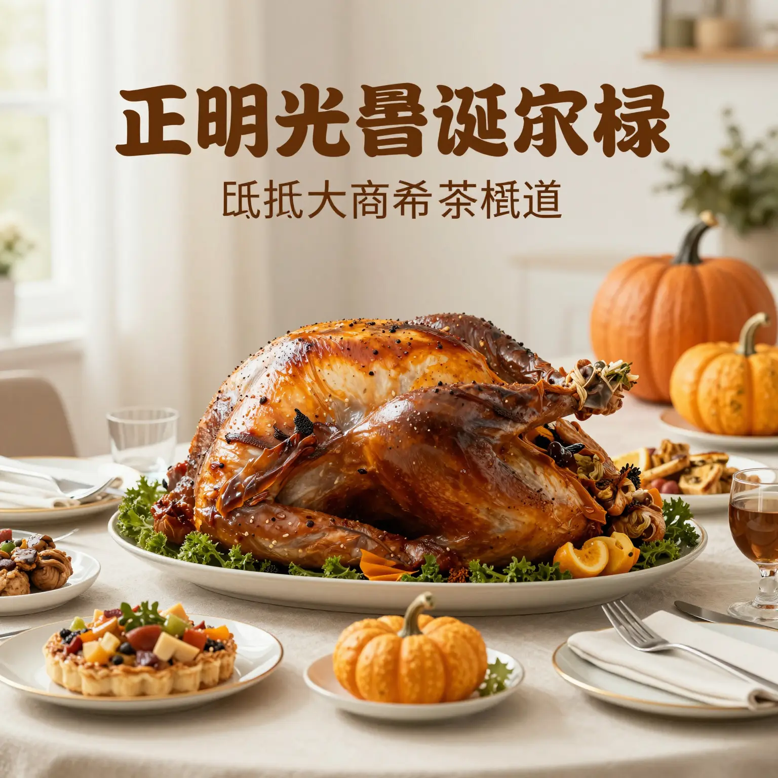 Thanksgiving Dinner Setting