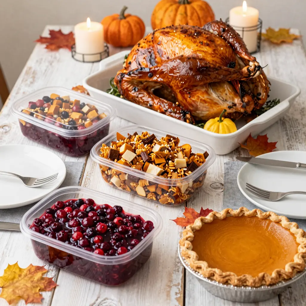 Thanksgiving Dinner Setup