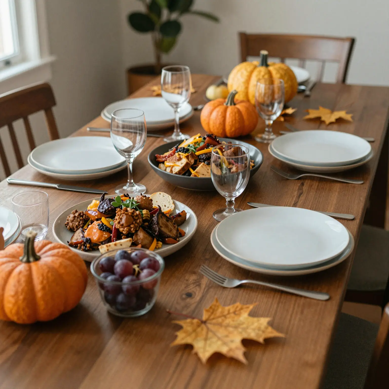 Thanksgiving Table Setting